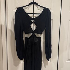 Elegant Black Women's Dress
